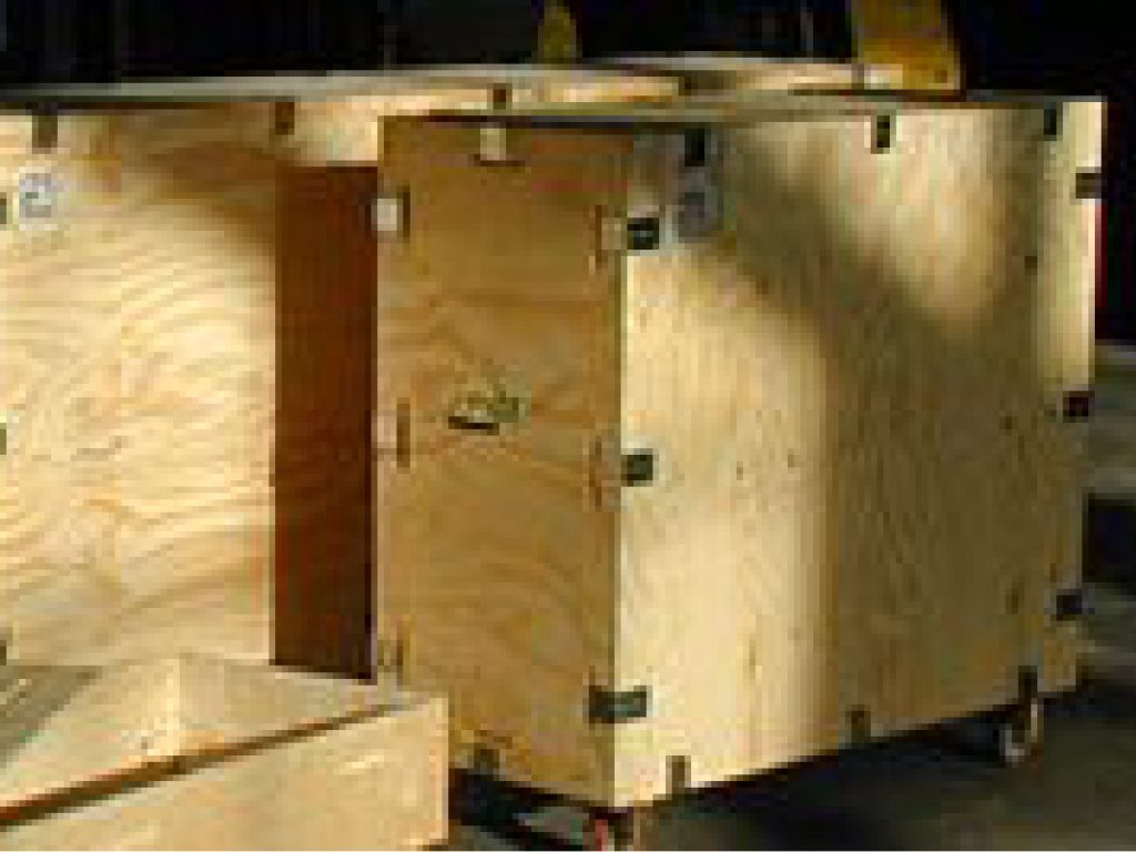 Exhibition crates - various sizes - customised - handles & wheels